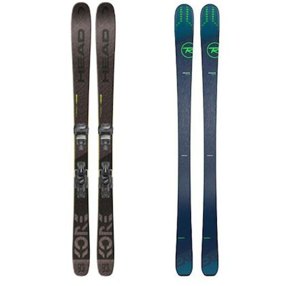rossignol and head skis